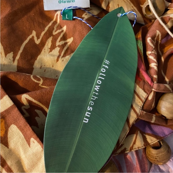 Farm Rio NWT Birds & Beads Maxi Dress - Picture 13 of 14